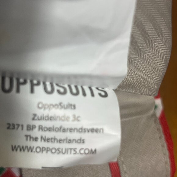 OppoSuits Men’s Christmas Pants Red Green Snowflake Tree Santa Sleigh Holiday Pr - Picture 5 of 5